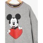 Koton Mickey Baskılı Elbise Gri 9KKG87522AKGRM