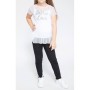 Defacto Tül Detaylı Baskılı T-shirt J6349A6