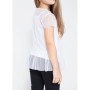 Defacto Tül Detaylı Baskılı T-shirt J6349A6
