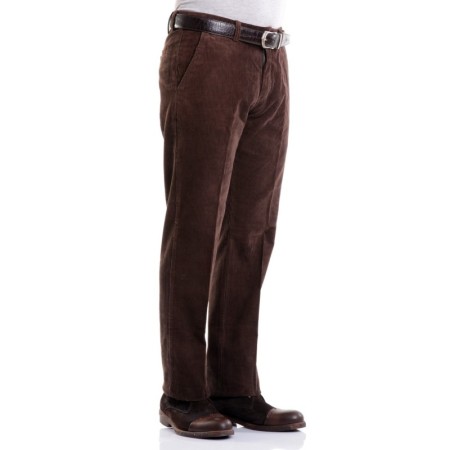 Karaca Regular Fit Kadife Erkek Pantolon - Kahve - 113403007