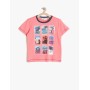 Koton Baskılı T-Shirt Pembe 7YKB16406OK909