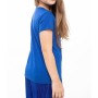 Defacto Mavi Genç Kız Yazı Baskılı T-Shirt K0407A6