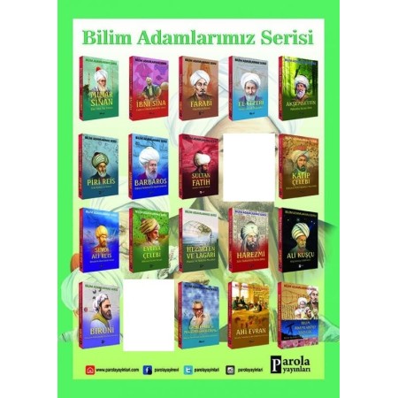 Bilim Adamları Serisi 18 Kitap