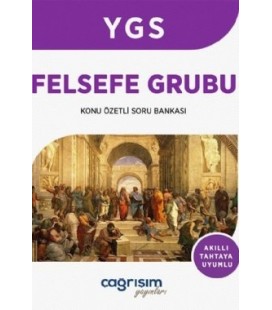 YGS Felsefe Grubu Konu Özetli Soru Bankası Çağrışım Yayınları