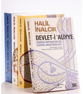 Halil İnalcık Devlet-i Aliyye Seti 4 Kitap - Prof. Dr. Halil İnalcık - TÜRKİYE İŞ BANKASI KÜLTÜR YAYINLARI