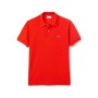 Lacoste Erkek Klasik Fit Turuncu Polo Yaka Tişört L1212.CAD