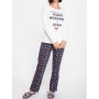 DeFacto Kadın Desenli Pijama Takımı J7485AZ