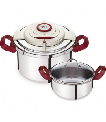 Tefal Clipso + Precision 6 L & 4.5 L Düdüklü Tencere Seti