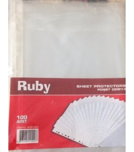Ruby Poşet Dosya 100'lü Paket