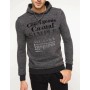 Defacto Kapşonlu Sweatshirt Antrasit Sweatshirt G2969AZ