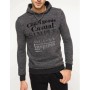 Defacto Kapşonlu Sweatshirt Antrasit Sweatshirt G2969AZ