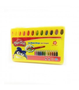 Play-Doh 12 Renk Jel Crayon - PLAY-CR014