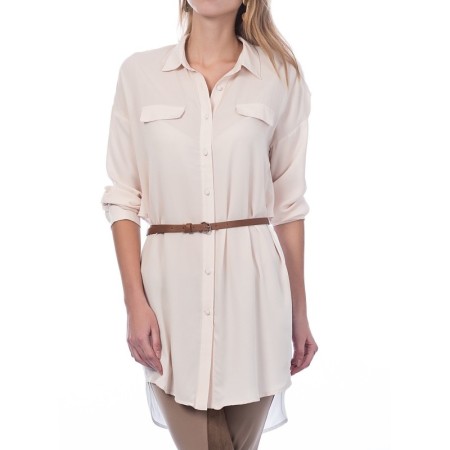MISS IPEKYOL Kadın Ekru Tunik OW6160016014 Lacivert