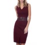 MISS İPEKYOL Kadın Bordo Elbise OW6160002073