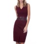 MISS İPEKYOL Kadın Bordo Elbise OW6160002073