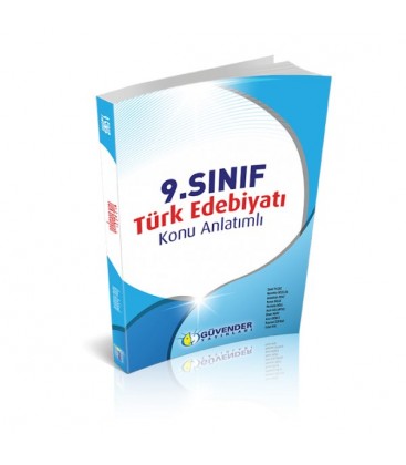 9. Sınıf Türk Edebiyatı Konu Anlatımlı - Güvender Yayınları