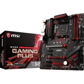 MSI B450 GAMING PLUS AMD B450 Soket AM4 DDR4 3446MHz (A-XMP) HDMI DVI Anakart