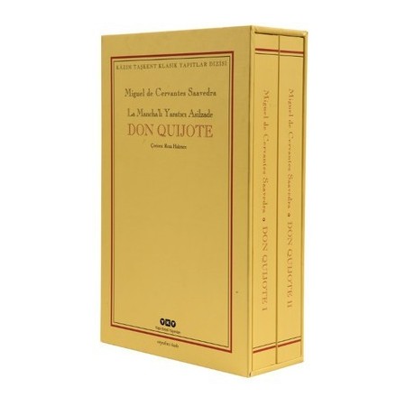 Don Quijote 2 Cilt Takım - Miguel de Cervantes Saavedra - Yapı Kredi Yayınları