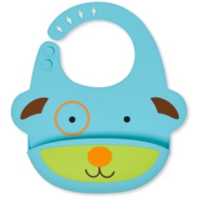 Zoo Fold & Go Silicone Bib - Dog Silikon Bebek Önlüğü 232203