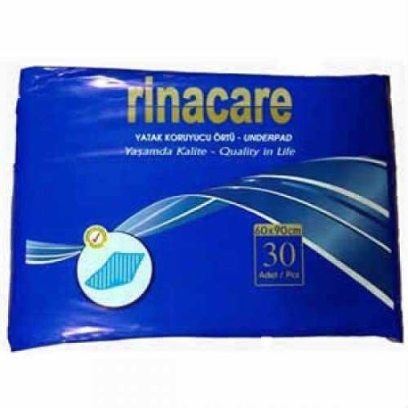 Rinacare 60x90 Cm Yatak Koruyucu Örtü 30'lu