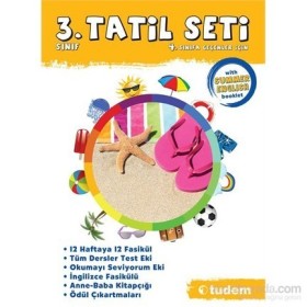 3. Sınıf Tatil Seti 4. Sınıfa Geçenler İçin - Kolektif - Tudem Yayınları