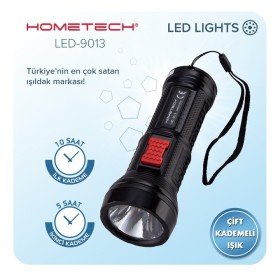 Hometech LED-9013 Şarjlı El Feneri