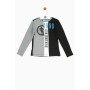 Bikkembergs Erkek Çocuk Siyah T-Shirt 18FWDJMTE52