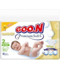 Goon Premium Soft 2 Numara Mini 34'lü Bebek Bezi