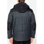 Koton Kapüşonlu Mont Antrasit 8KAM21230LW18A