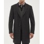 Altınyıldız Classics Erkek Antrasit Standart Fit Desenli Palto 4A0519100003