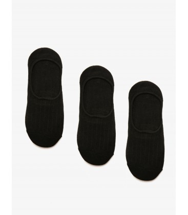 Koton Kadın 3'lü Çorap Siyah 8YAK85020AA999