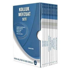2019 Komiser Yardımcılığı Kolluk Mevzuatı 10 Kitap Set - Erkin Kürk
