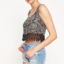 Koton Dantel Detaylı Atlet Siyah 7YAL31278OW59F