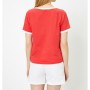 Koton Bağlama Detaylı T-Shirt Kırmızı 8YAL11141OK473