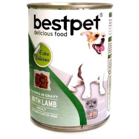 BestPet Kuzu Etli Köpek Konservesi 415 Gr.