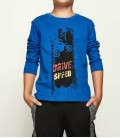 B&G Store Erkek Çocuk Saks T-Shirt 18FW2NB3539