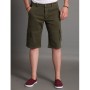 Fashion Friends Cep Detaylı %100 Pamuk Chino Bermuda Şort