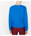Koton Kadın Baskılı Sweatshirt Saks Mavi 9YAL18404IK665