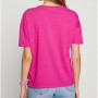 Koton Yazılı Baskılı T-Shirt Fuşya 8YAL11328JK332