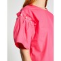 Koton İnci Detaylı Bluz Pembe 7YAK68339PW909
