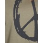 Koton Baskılı T-Shirt Haki 7YAL11885JK884