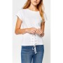 Koton Kuş Gözü Detaylı T-Shirt Beyaz 7YAK13455QK000