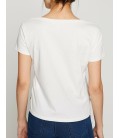 Koton V Yaka T-Shirt Beyaz 8YAL11353OK001