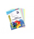 Globox Renkli Fotokopi Kağıdı 100'Lü - 5 Renk - 6536