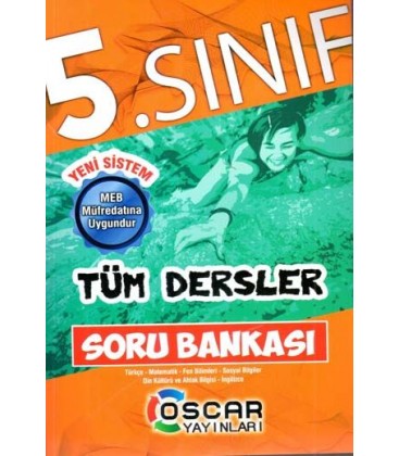 Oscar Yayınları 5. Sınıf Tüm Dersler Soru Bankası