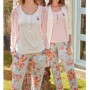 Feyza Bayan 3 lü Hırkalı Pijama Takımı 3258