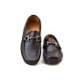 Cabani Tokalı Loafer Erkek Ayakkabı Siyah Analin Deri 010M823B