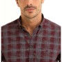 Pierre Cardin Erkek Gömlek Bordo  G021GL004.000.692602 Bordo