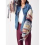 Robin Jeans Püskül Detaylı Mont Lacivert D89040