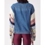 Robin Jeans Püskül Detaylı Mont Lacivert D89040